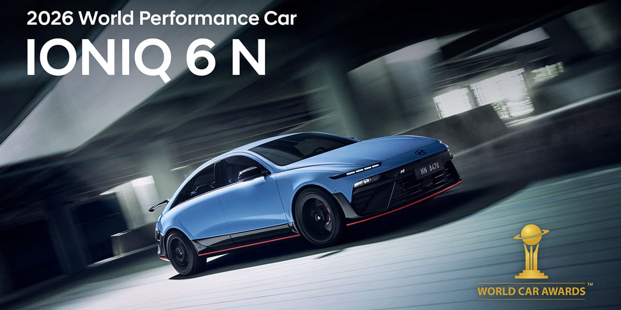 Hyundai IONIQ 6 N Raih World Performance Car 2026, Dominasi N Berlanjut